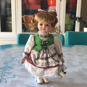 Irish inspired Porcelain Doll - Avon Collection